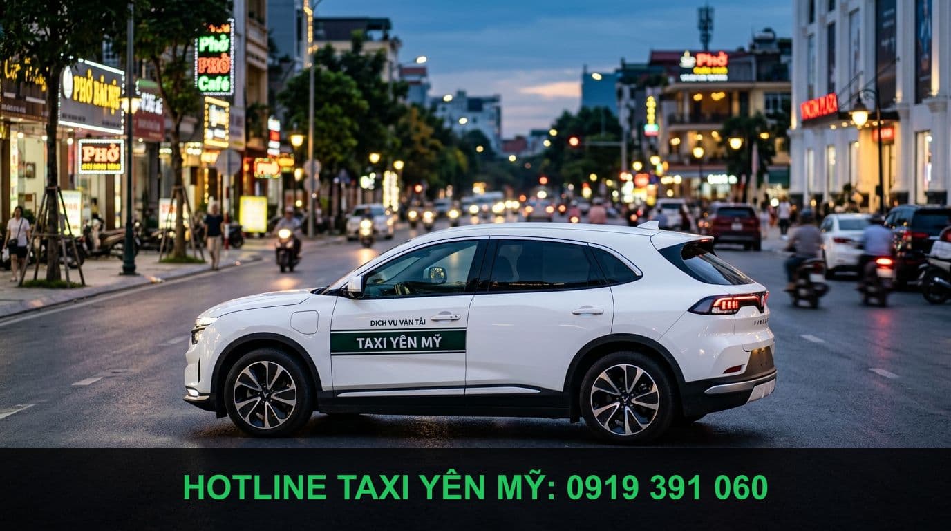 Taxi Yên Mỹ - VinFast Limo Green